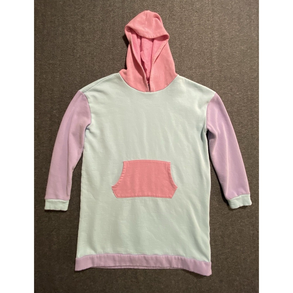 FabKids Girls Hoodie Multicolor Pink/white Size XL-14/16